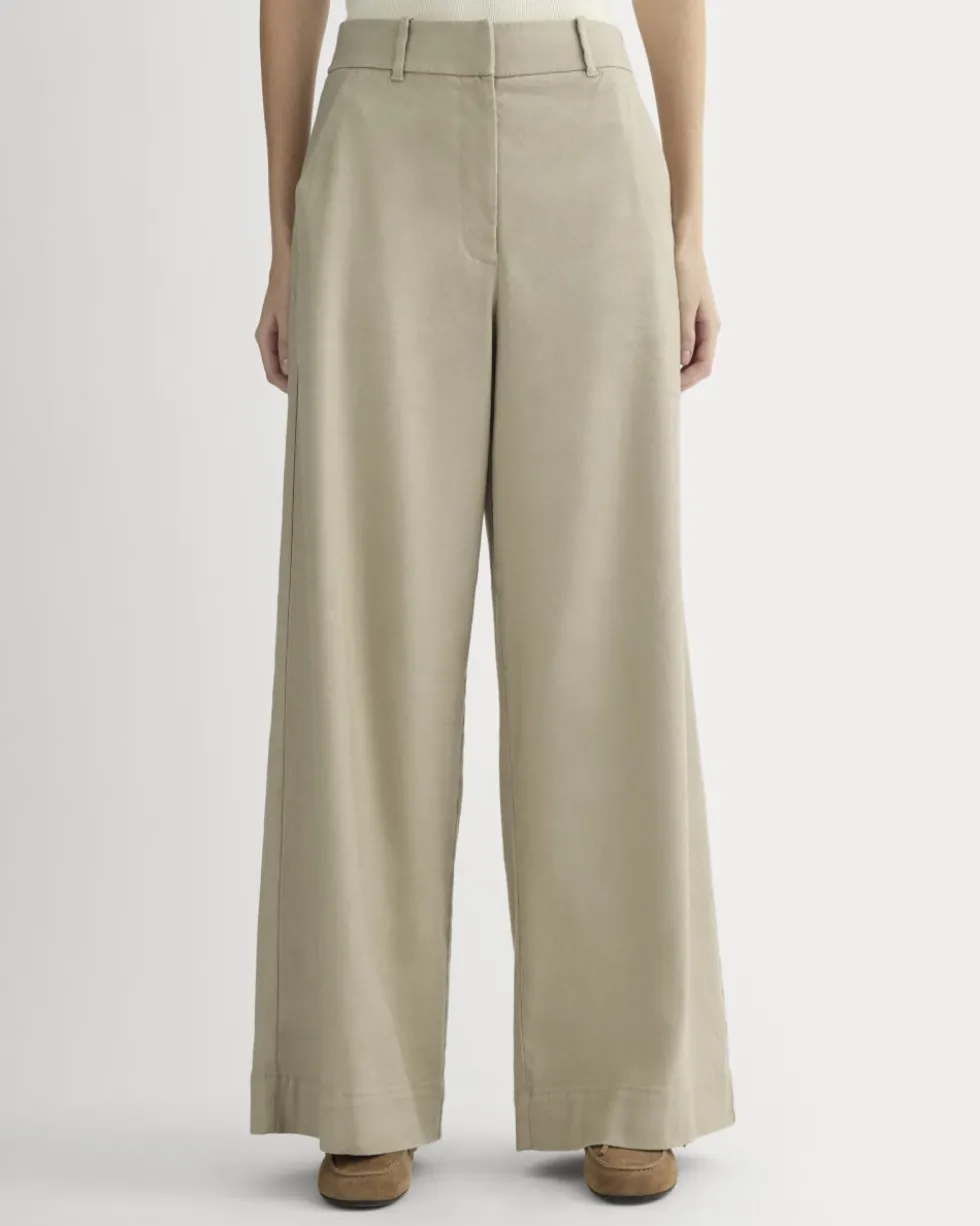 The Wide-Leg Pant in Stretch Linen
