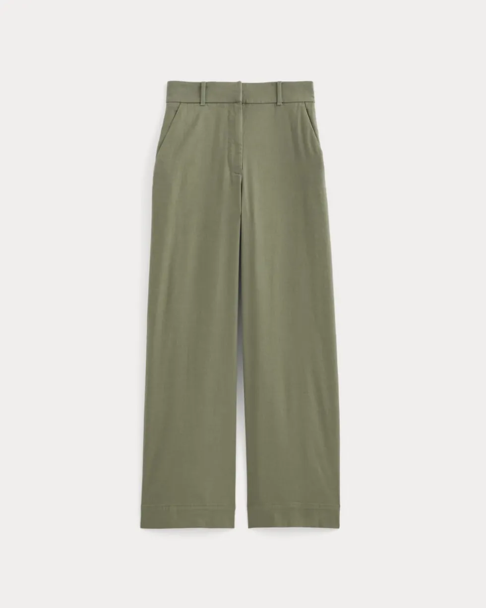 The Wide-Leg Pant in Stretch Linen