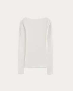 Tissue Boatneck Top