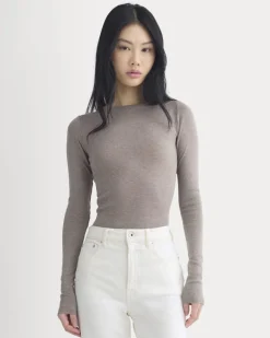 Tissue Boatneck Top