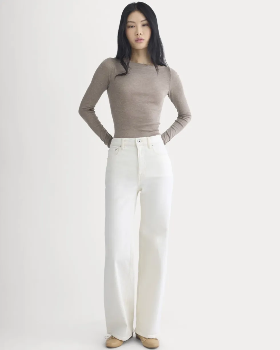 Tissue Boatneck Top