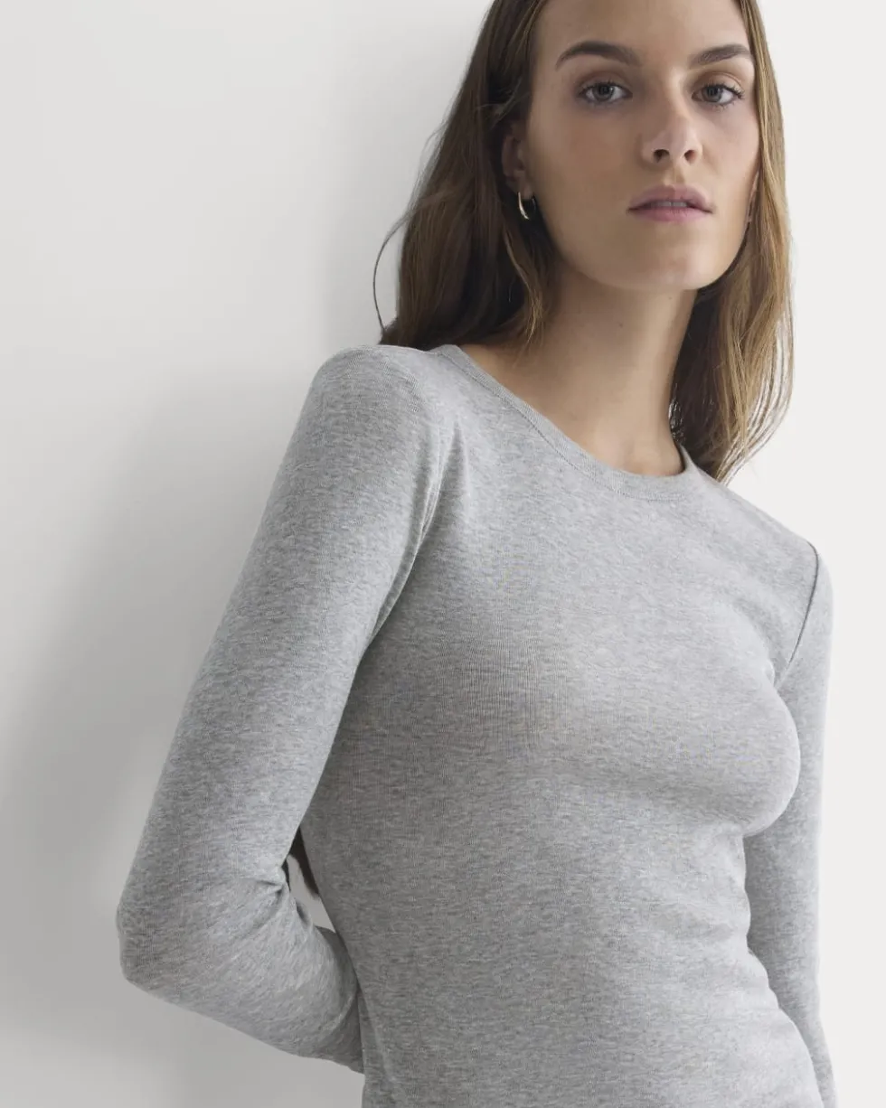 Tissue Long-Sleeve Crew