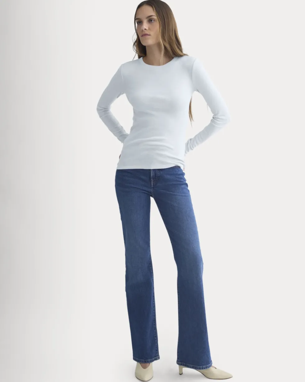 Tissue Long-Sleeve Crew