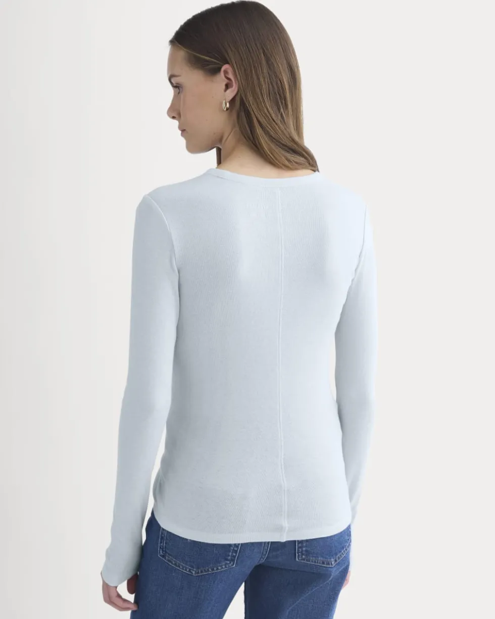 Tissue Long-Sleeve Crew