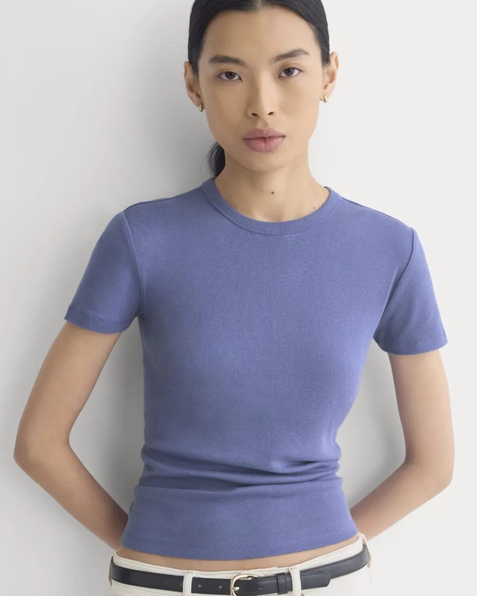 Tissue Short-Sleeve Crew