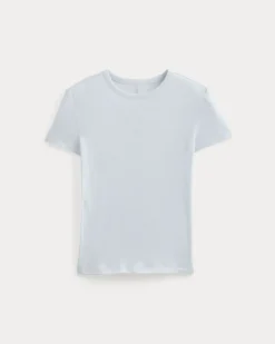 Tissue Short-Sleeve Crew