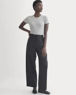 Tissue Short-Sleeve Crew