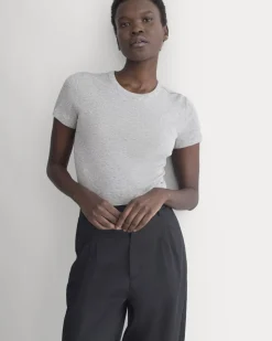 Tissue Short-Sleeve Crew
