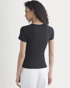 Tissue Short-Sleeve Crew