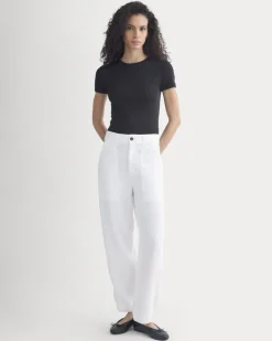 Tissue Short-Sleeve Crew