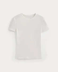 Tissue Short-Sleeve Crew