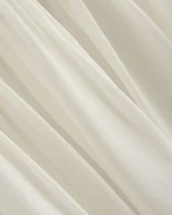 Twisted Pleat Tank in Silk Georgette