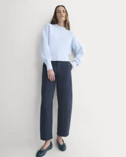 Twisted Seam Barrel Pant
