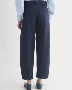 Twisted Seam Barrel Pant