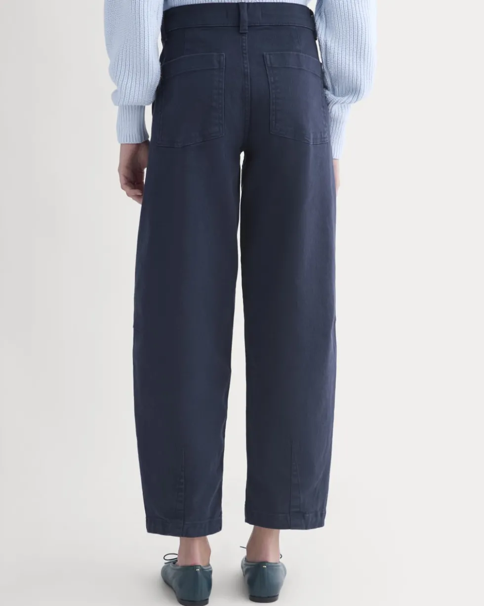 Twisted Seam Barrel Pant