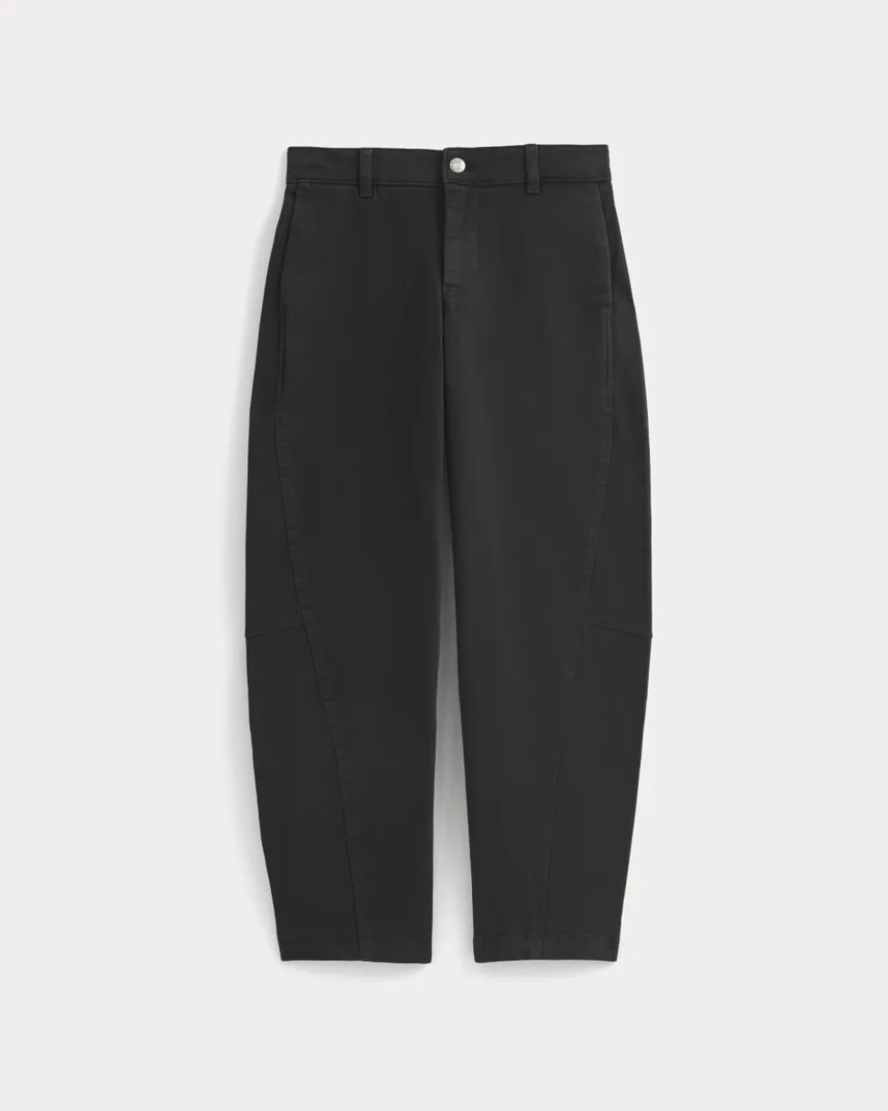 Twisted Seam Barrel Pant
