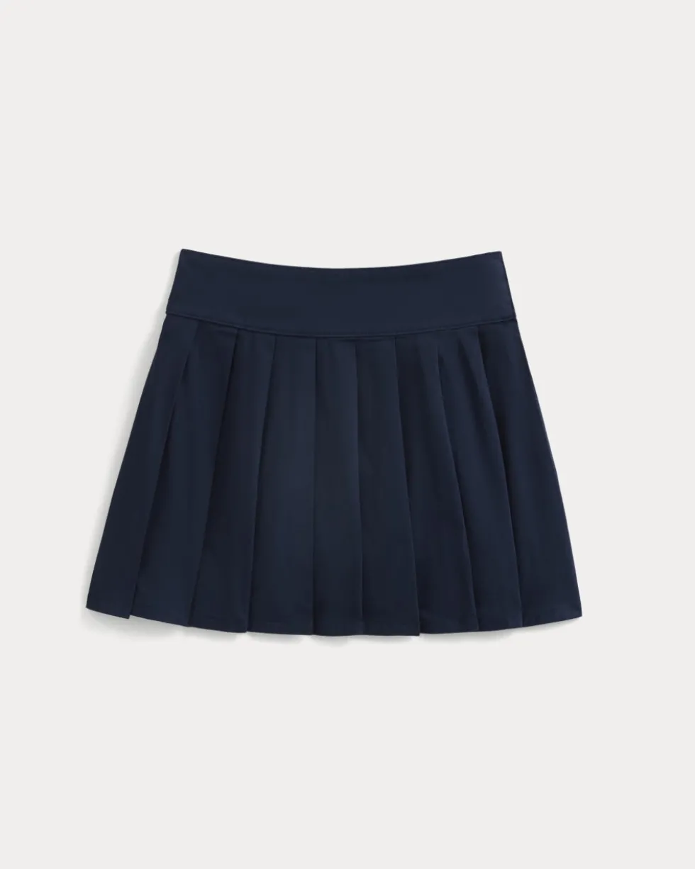 Utility Pleated Mini Skirt