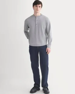 Vintage Rib Henley