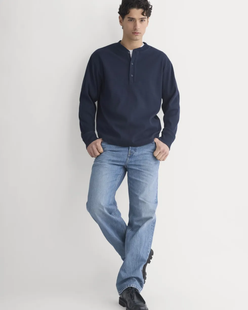 Vintage Rib Henley