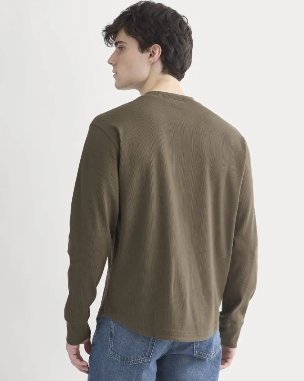 Vintage Rib Henley