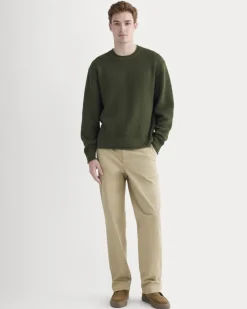 Waffle Rollneck Crew in Everyday Cotton