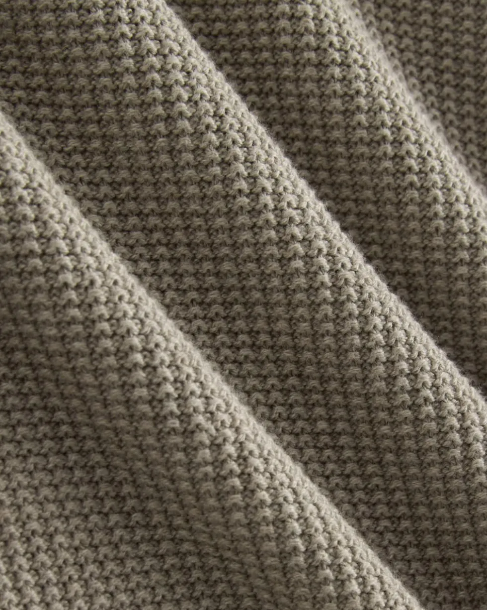 Waffle Rollneck Crew in Everyday Cotton