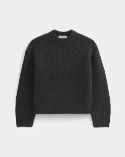 Waffle Sweater in Cloud