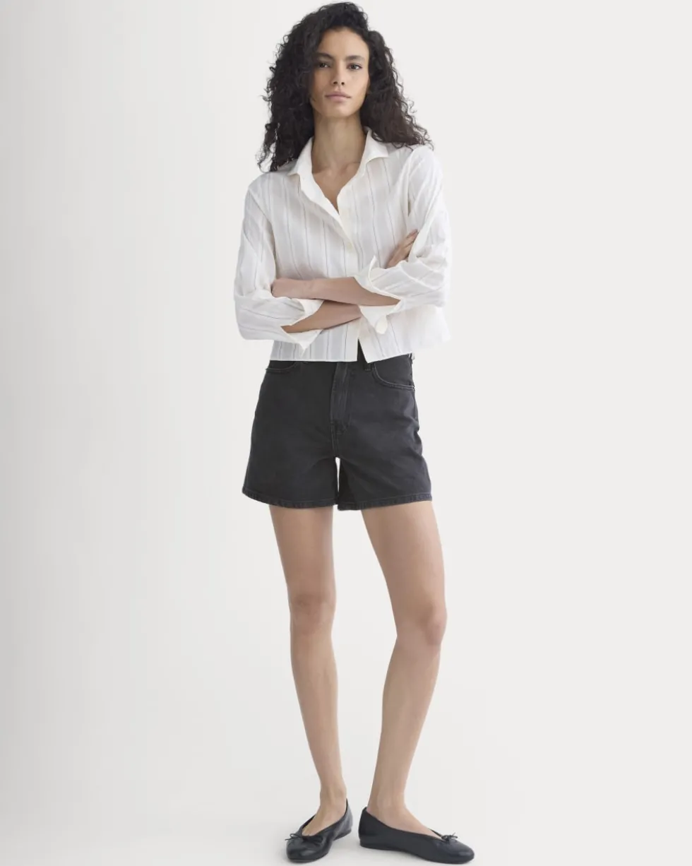 Way-High® A-Line Denim Short
