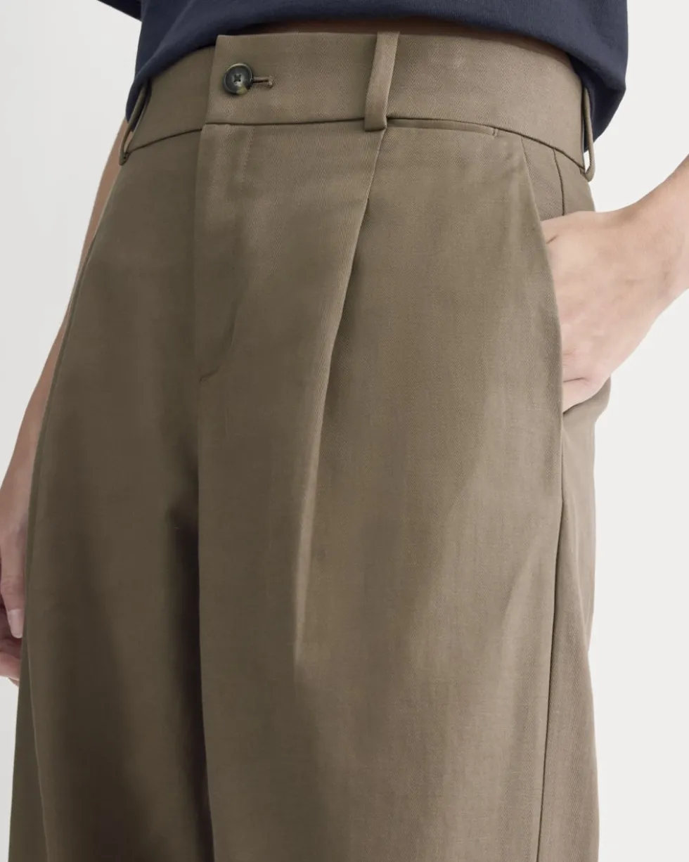 Wide-Leg Trouser in Buttersmooth