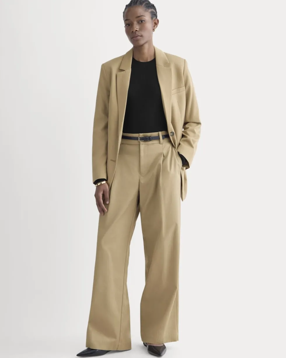 Wide-Leg Trouser in Buttersmooth