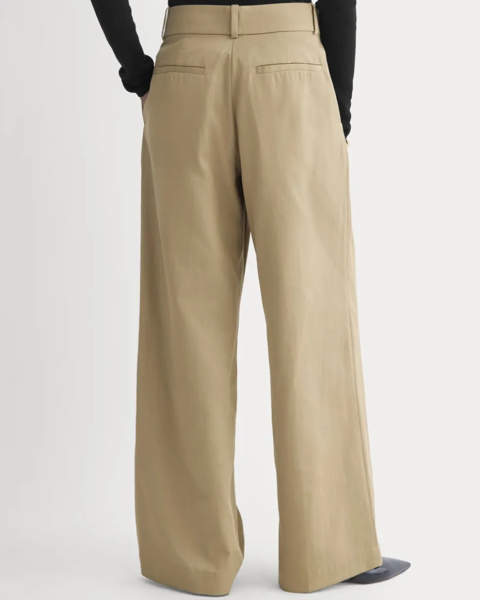 Wide-Leg Trouser in Buttersmooth